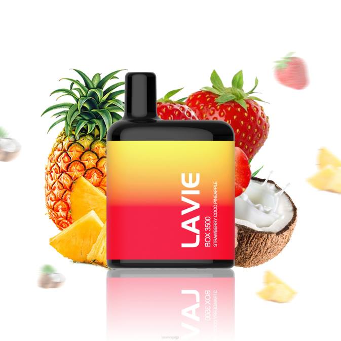 ストロベリーココパイナップル LAVIE BOX 3500パフ 260P207 | Lavie Vape Japan